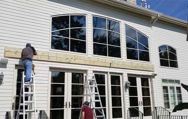 Madera Giant Commercial Awning — Breslow Design & Build