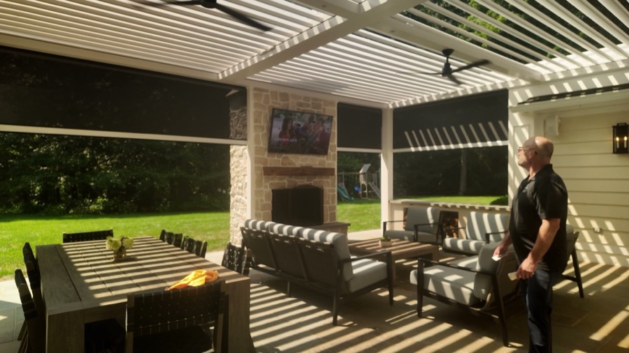 Motorized screen shade project