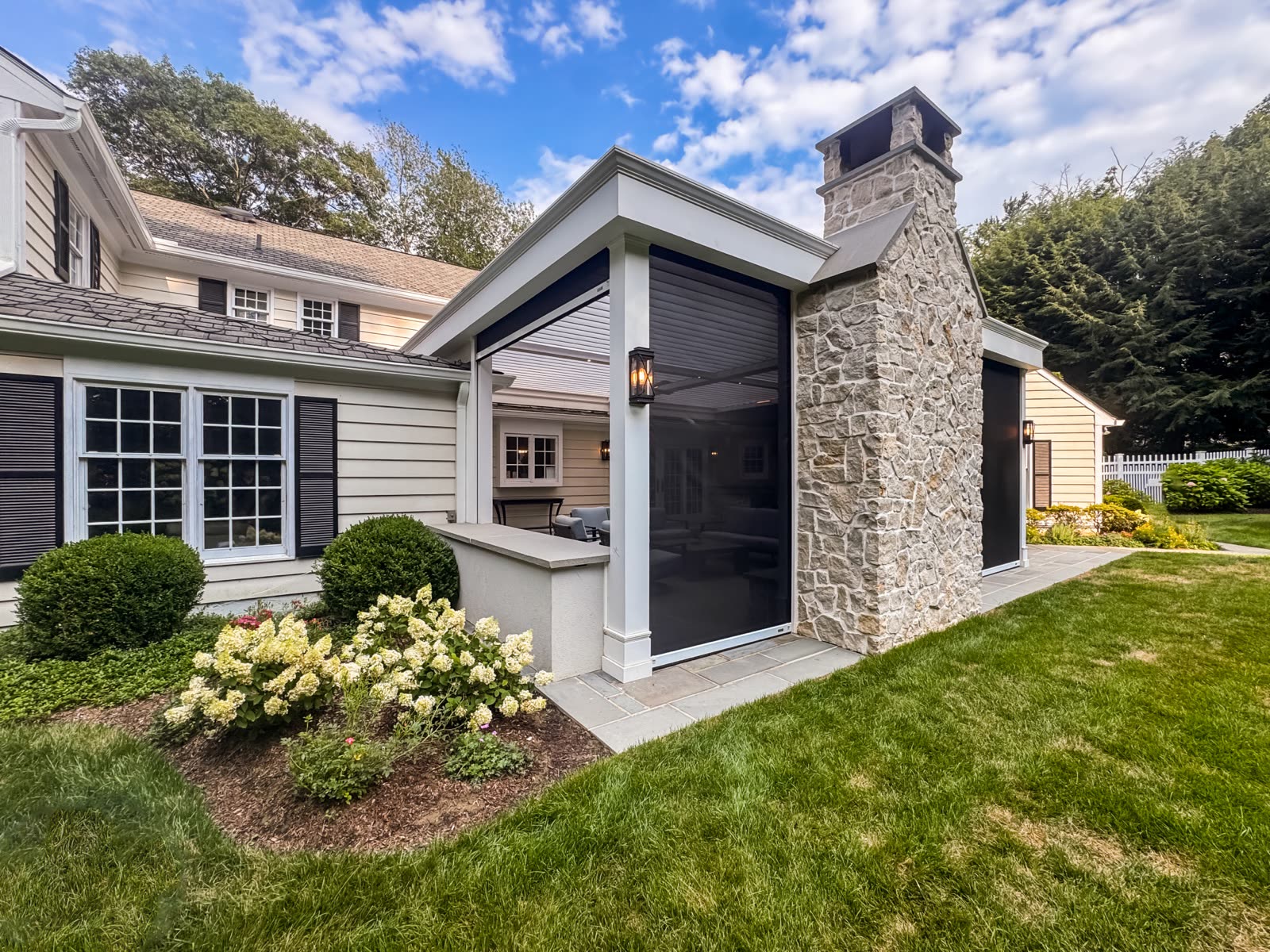 Breslow transitional pergola build — Armonk, NY