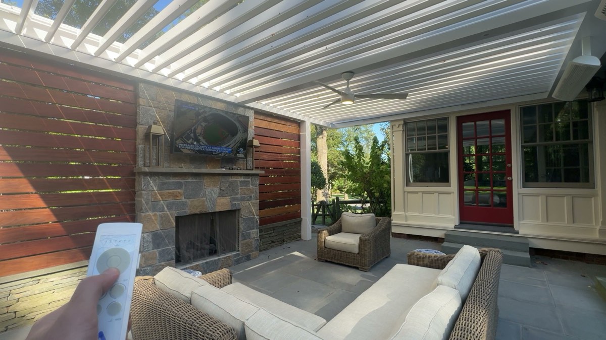 Maplewood, NJ — Custom pergola installation